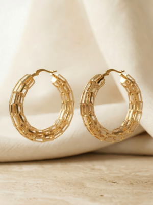 Golden Elan Earring
