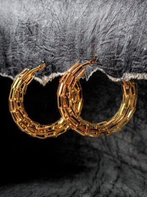 Golden Elan Earring